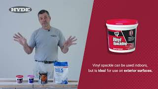 Types of Spackle: A Pro's Guide to Choosing the Right Formula.  |  Hyde Tools