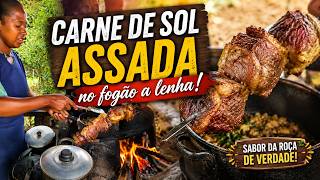 Almoço Especial na Roça: Carne de Sol Assada e Feijão de Corda!