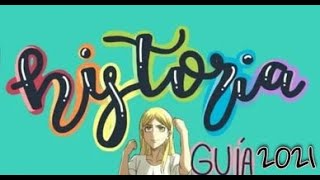 —Historia—guía COMIPEMS 2021