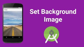 How to add Background Images In Android Studio | How to add background image in Application