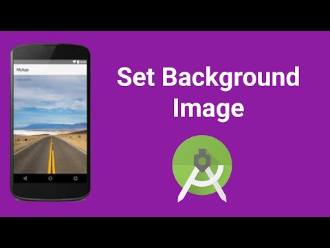 How to add Background Images In Android Studio | How to add background image in Application