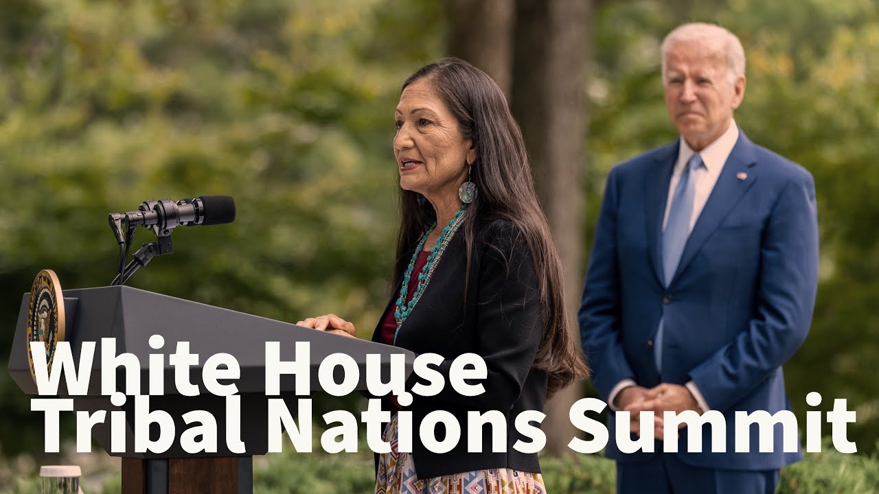 Secretary Deb Haaland White House Tribal Nations Summit November 15