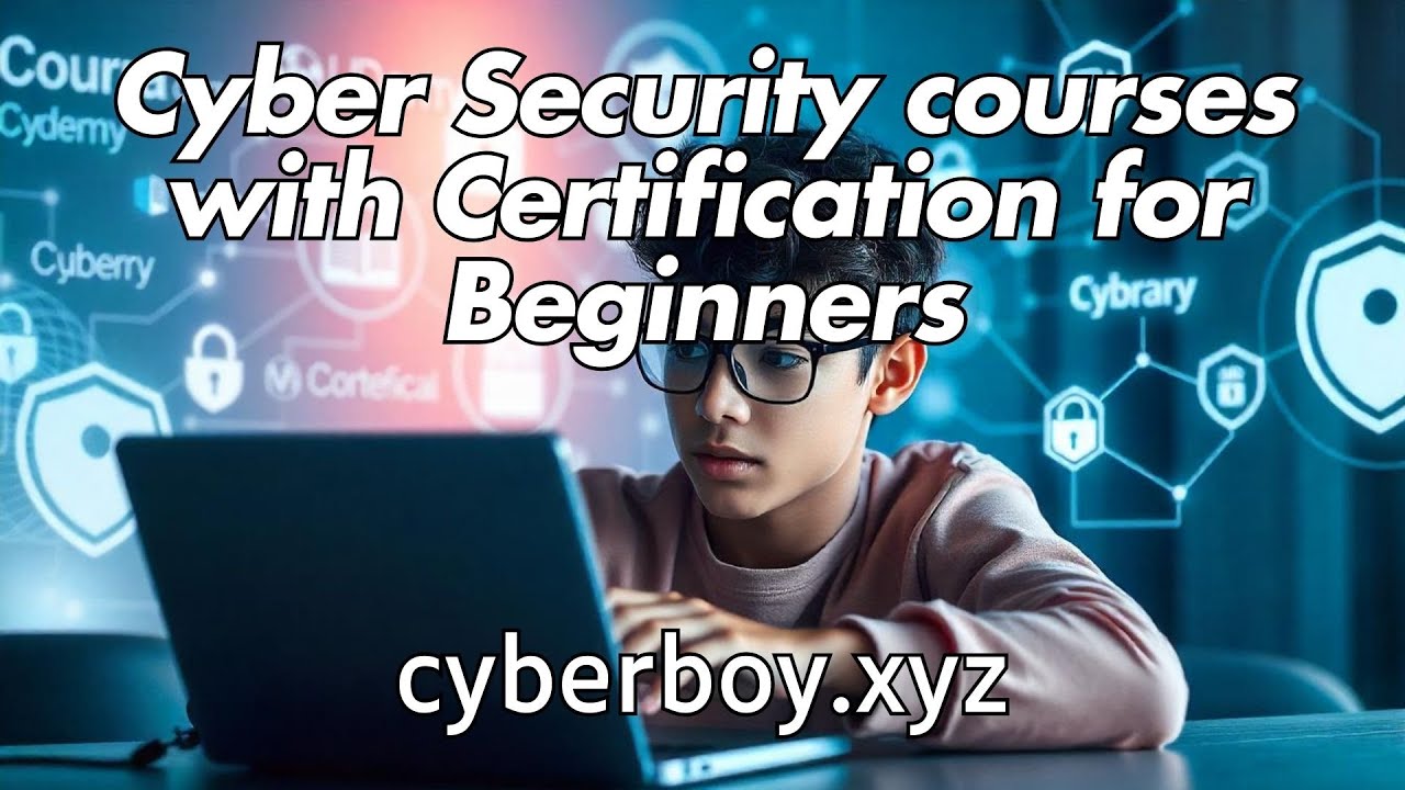 Cyber security courses with certification for beginners - YouTube