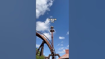 When you get a history lesson as well as a thrilling drop!🍎😆 #ThorpePark #ThemePark #Shorts