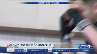 Stuttgart’s ‘Gloves Not Guns’ creating future for youth