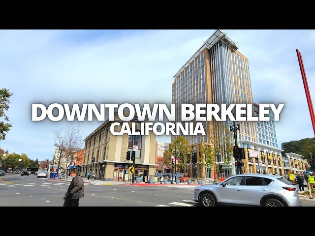 Exploring Downtown Berkeley, California USA Walking Tour #berkeley