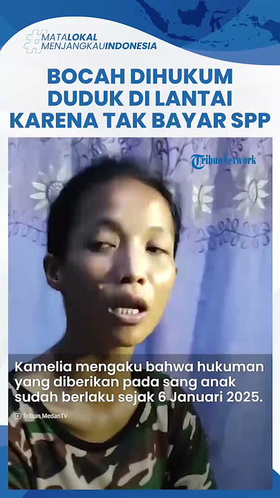 Viral Video Bocah SD Dihukum Guru Duduk di Lantai Kelas Selama Pelajaran Gara-gara Nunggak Bayar SPP