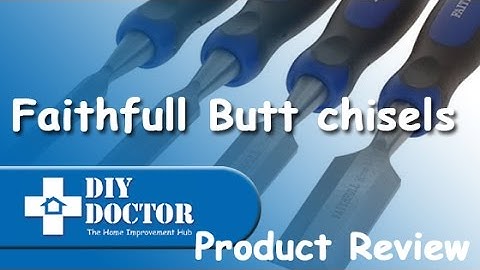 Faithfull Butt Chisel