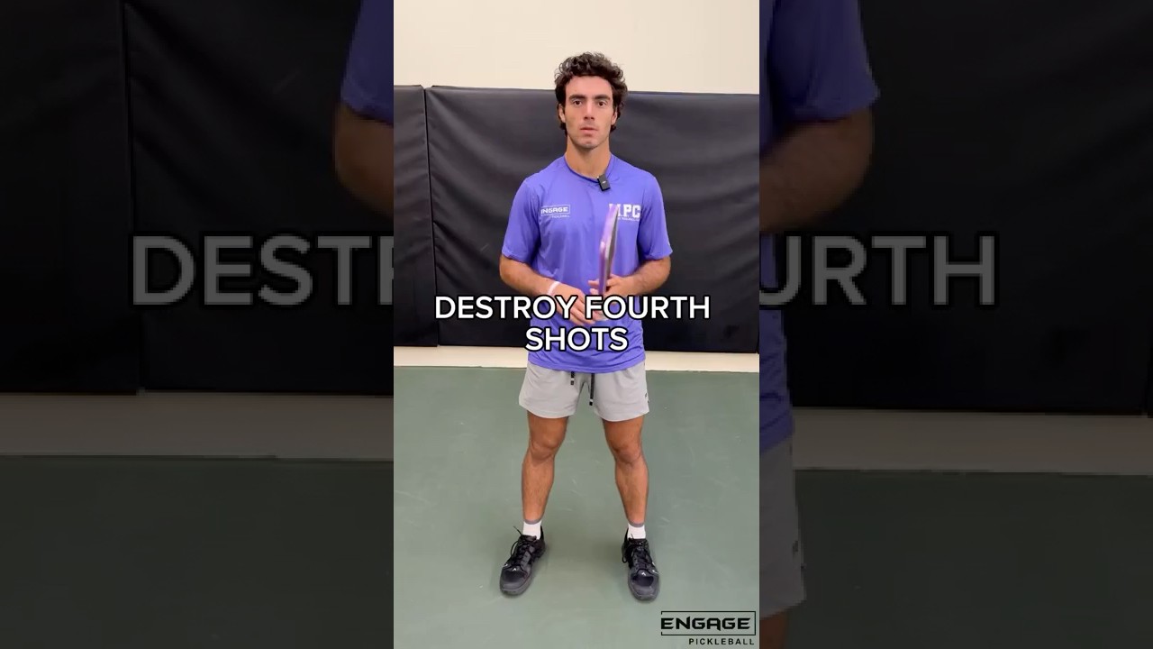 Master the Fourth Shot in Pickleball to Win More Points