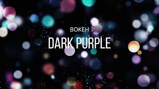 Bokeh Light Ball Dark Purple Background - Free Background