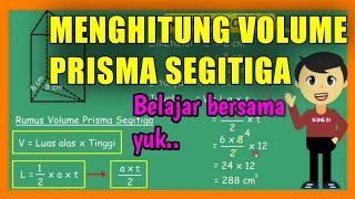 Cara Menghitung Volume Prisma Segitiga