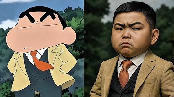 Shinchan Characters in REAL Life (Part 1) What If Shinchan Was Real ?