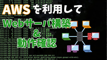 【Linux技術動画】AWSを利用してWebサーバ(Apache)構築とログによる動作確認含む！ ※約30分