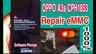 OPPO A3S CPH1853 Repair eMMC Done Write EMMC DUMP FILE