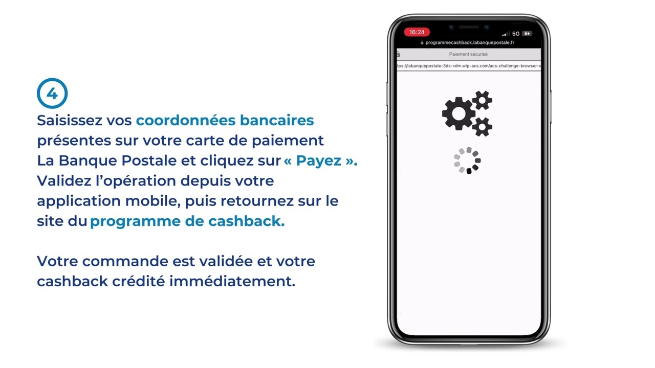 Tutoriel : bénéficier du cashback avec les offres en bons d’achat | La Banque Postale
