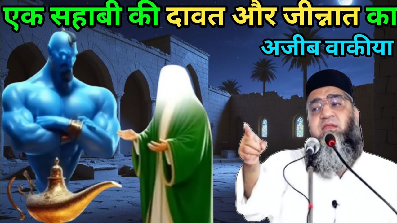 Ek sahabi ki dawat aur jinnat ka Ajeeb waqia Qari Ahmed Ali
