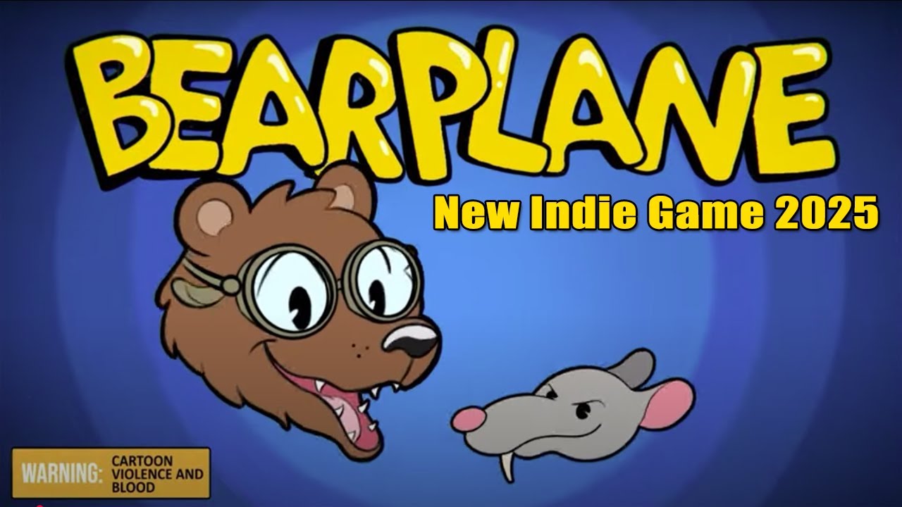 🚀 Bearplane Gameplay – Rocket-Powered Bear Chaos! 🐻🔥 (New Indie Game 2025)