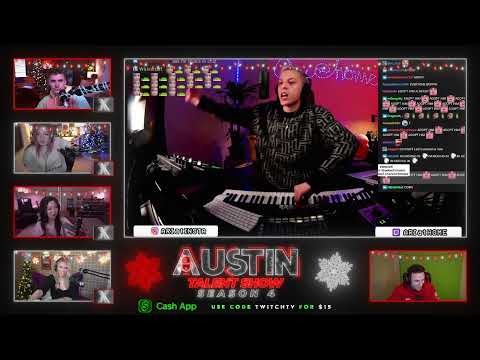 ARIatHOME Adopt Me QT And Ludwig Austin Show Talent Finale 