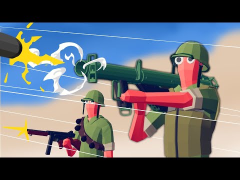 TABS - WW2 Faction Invades on D-Day in Totally Accurate Battle Simulator!