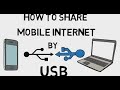 How to Share Internet From Android Phone to Windows via USB Tethering!