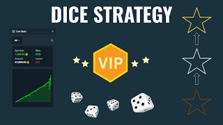 NEW STAKE DICE STRATEGY! Fastest way to level VIP on Stake US