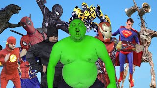 Superheroes VS Siren Head - The Greatest (Official Music Video)