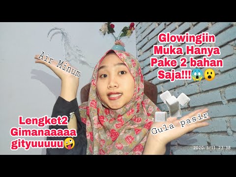 Cara buat scrub & masker wajah dari Gula Pasir || Rutin make jadi Glowing😍