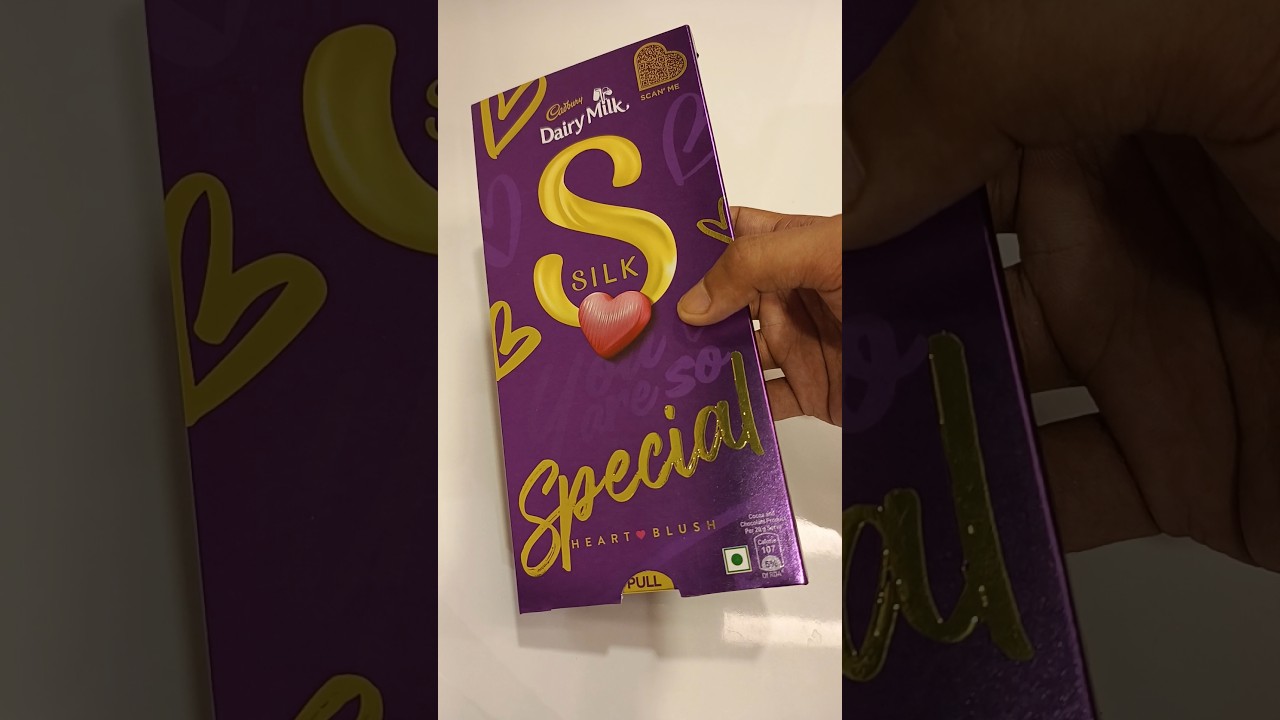 CADBURY DAIRY MILK SILK SPECIAL HEART BLUSH 😍😍😍😍 (PART 1)