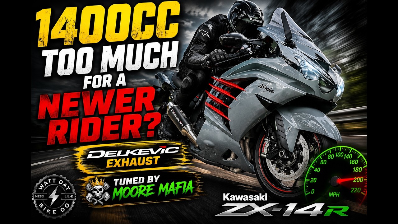 ZX-14R First Ride Review – Is It REALLY Too Much Bike for a Newer