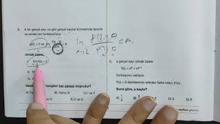 Palme Türkiye Geneli Ayt Denemesinin Matemati̇k Çözümleri̇