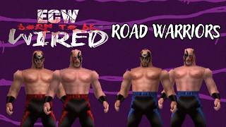 The Road Warriors (Animal & Hawk) - ECW Born to be Wired CAW (Attires, Moveset & More)