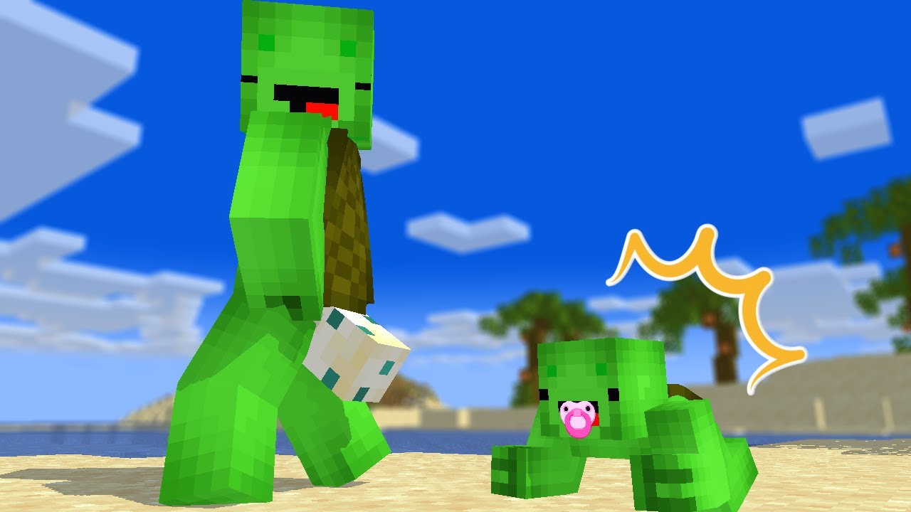🤣Mikey had a baby🤣【Minecraft Maizen Animation Mikey and JJ】