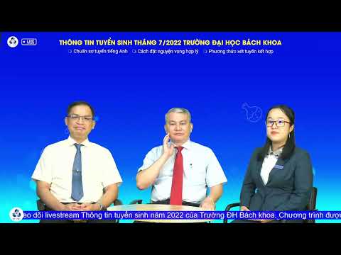 Video LIVESTREAM TƯ VẤN & GIẢI ĐÁP THÔNG TIN TUYỂN SINH... - youtube