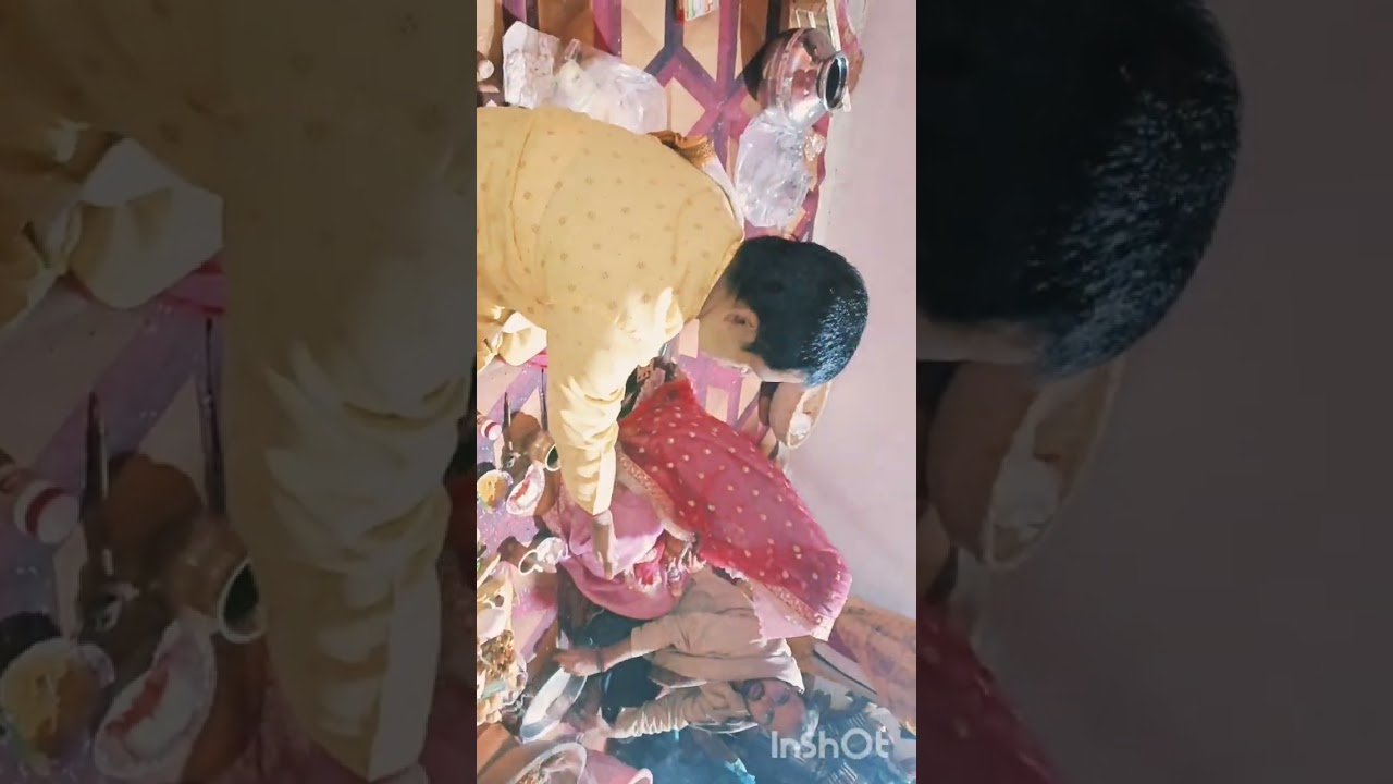 गांव का पूजा और शादी का कार्यक्रम कैसे होता है यह देखें ब्लॉग 🥀🎉