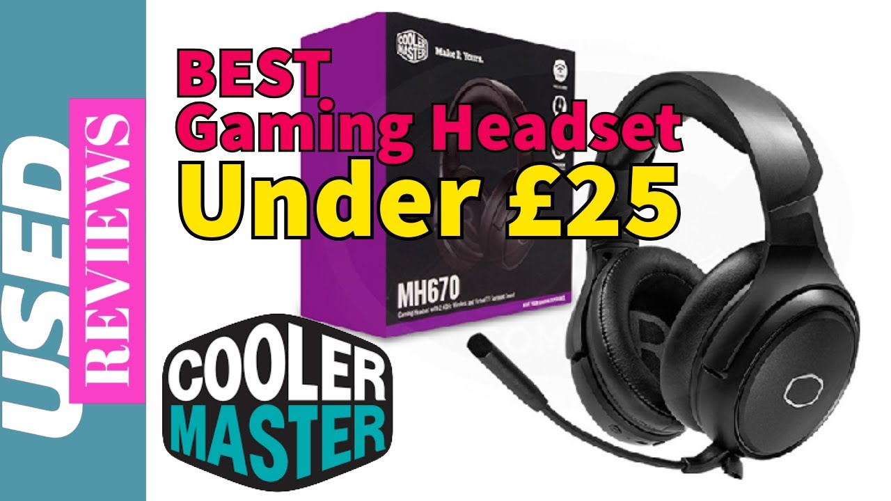 BEST £25 WIRELESS GAMING HEADSET by Cooler Master MH670 - YouTube