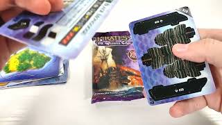 WizKids Pirates At Ocean's Edge Pocketmodel Game CSG - 3 Packs Opening Pt 3 screenshot 4