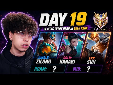 Playing EVERY Hero in Solo Rank — Day 19