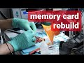 rebuilding compact flash memory card for data
