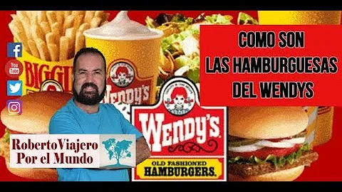 ¿Las hamburguesas de Wendy's son de carne de verdad?