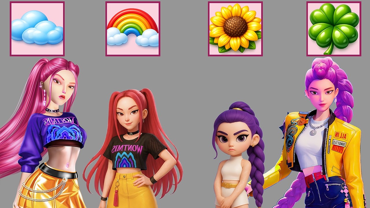 Epic Glow Up! Elemental Queen Transformation | Rumi & Mira