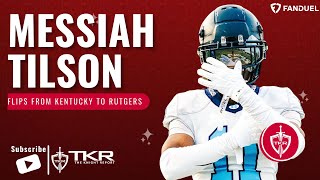 Rutgers flips 2026 DB Messiah Tilson from Kentucky - Rutgers Scarlet Knights Football