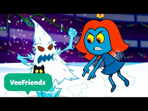 Dance Like SNOWbody Is Watching ⛄ | Vee Friends 🐈‍⬛ | Funny Animal Cartoons For Kids
