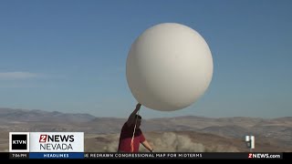 National Weather Service Reno launches weather balloon