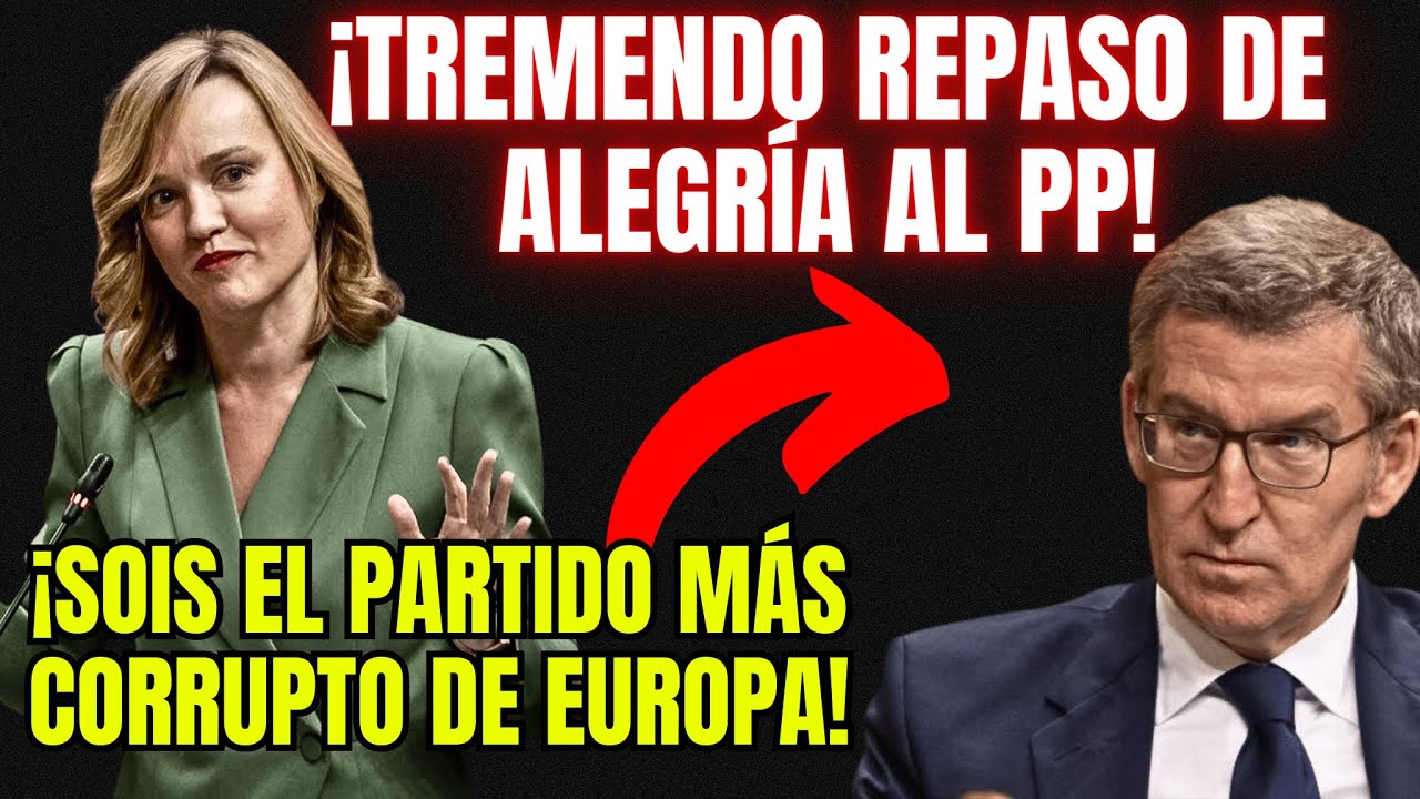 💥ACUSA al PSOE de ABUSAR de las INSITUCIONES y Alegría le RECUERDA el ...