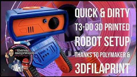 3D Printed Robots - Plug and Play for Polymaker Filament