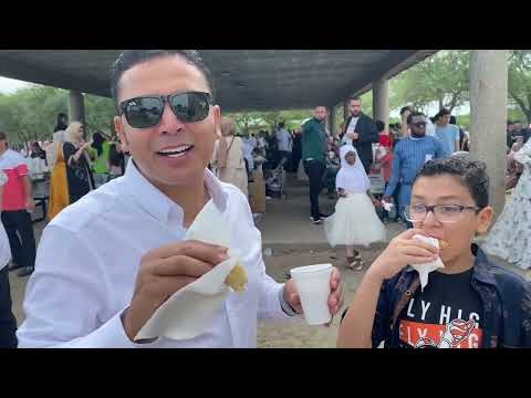 أجواء العيد هنا في امريكا