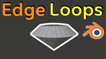 Edge loops (blender 3d tutorial)