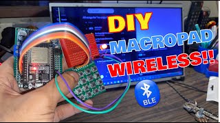DIY KEYBOARD WIRELESS / MACRO PAD WIRELESS (ESP32)