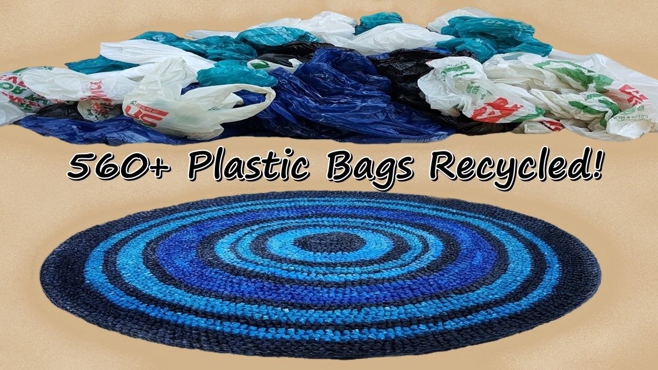 Plastic Bags To Rugs - Easy DIY Recycle