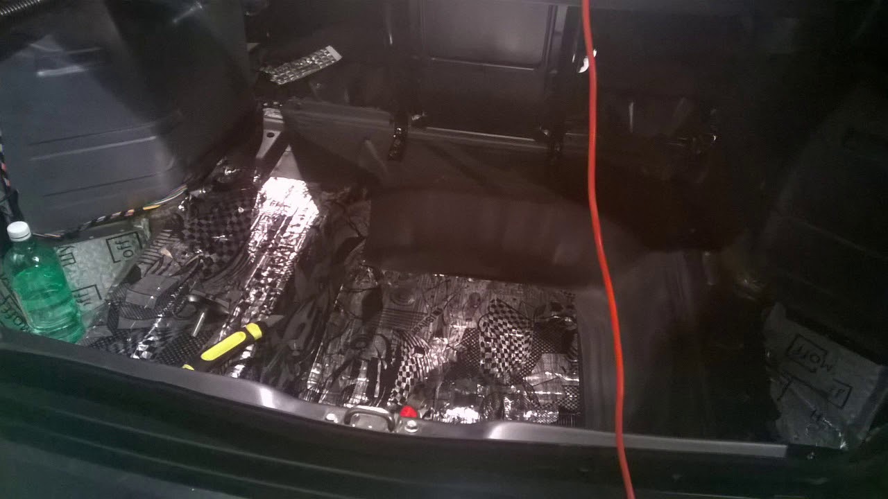 Доработка приоры шумка обработка антикорозией - YouTube